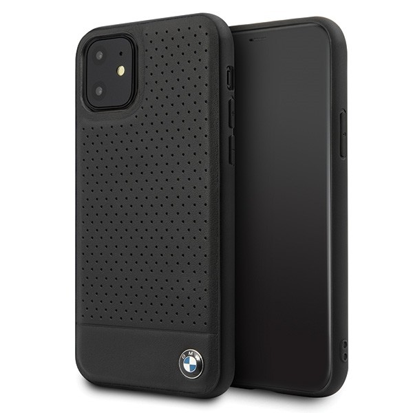 Etui hardcase BMHCN61PEBOKB iPhone 11 czarny Signature Perforated 