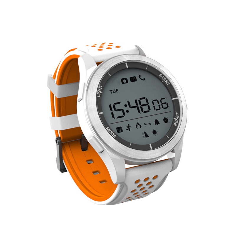 Smartwatch Sport 4 biało-pomarańczowy 
