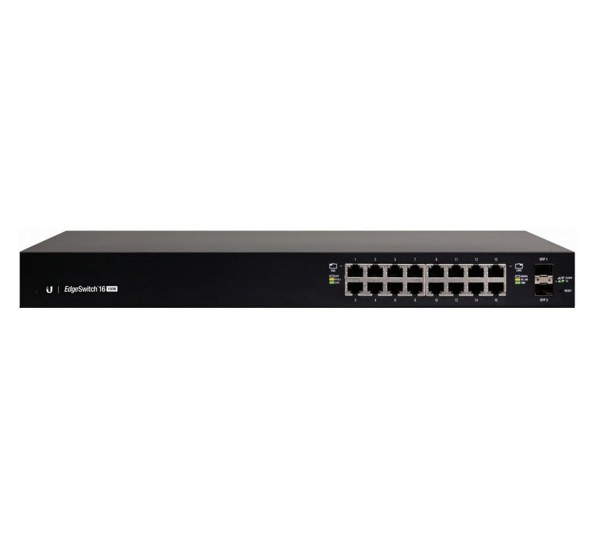 Switch 16x1GbE POE+ ES-16-150W 