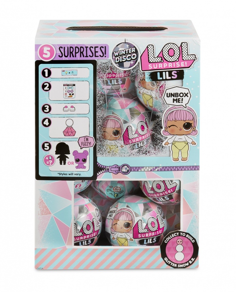 Figurka L.O.L. Surprise Lil Siostrzyczki/Zwierzątka display 2x16 sztuk