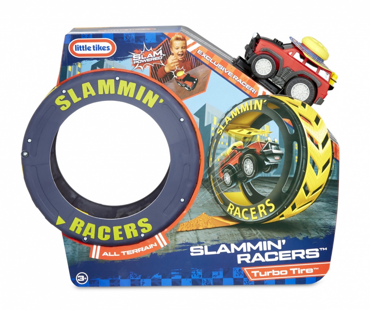 Zestaw kaskaderski SLAMMIN RACERS Turbo Tire