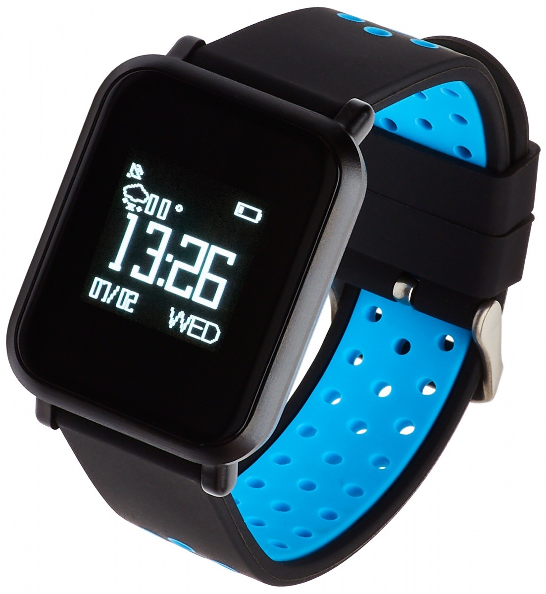Smartwatch Sport 17 czarno-niebieski 