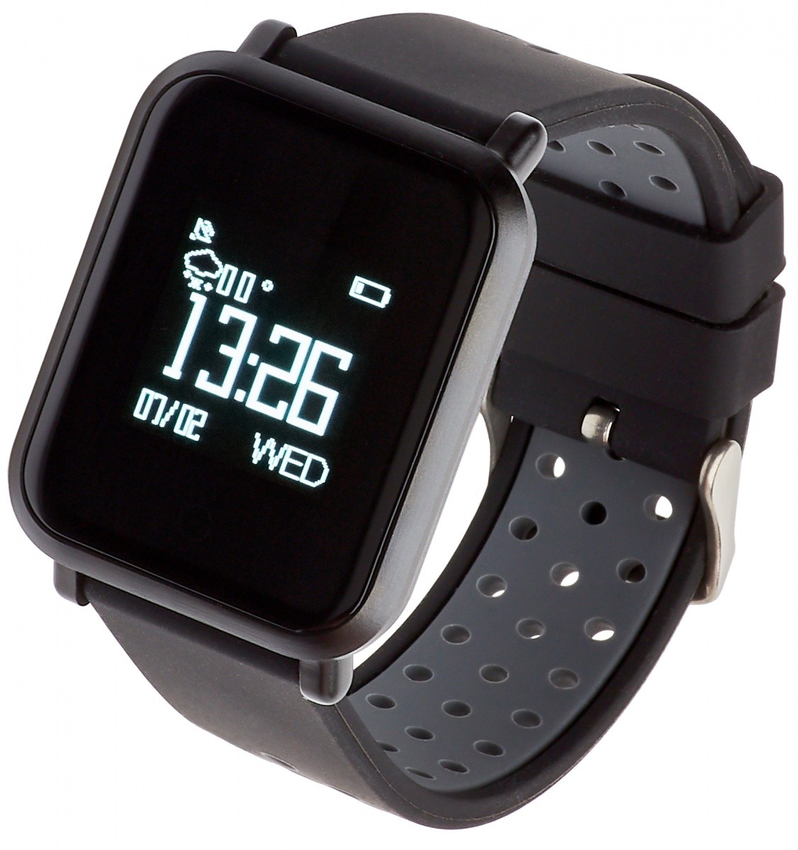 Smartwatch Sport 17 czarno-szary 