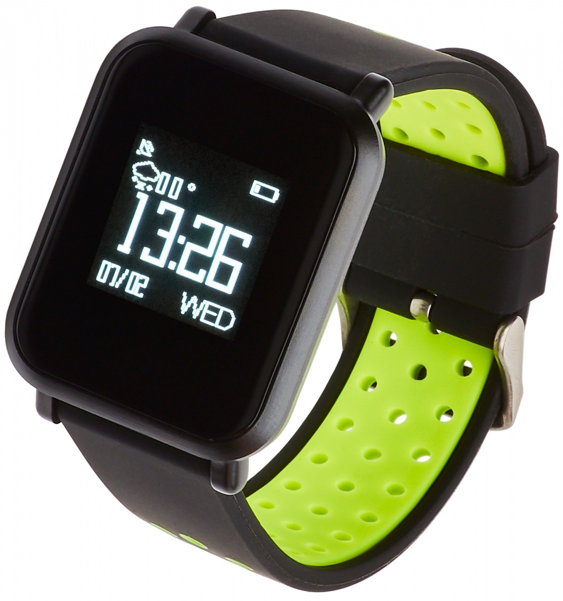Smartwatch Sport 17 czarno-zielony 