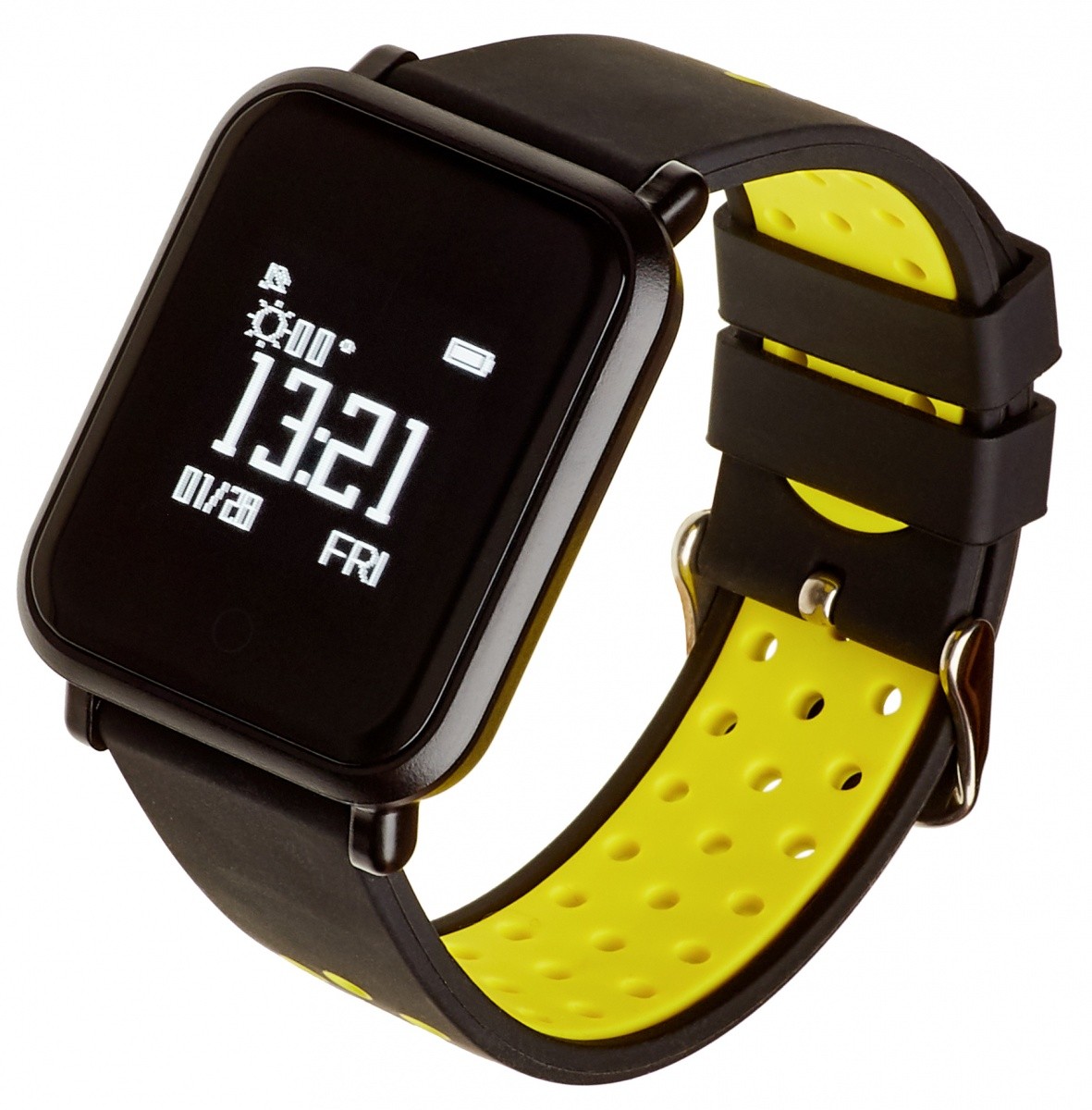 Smartwatch Sport 17 czarno-żółty