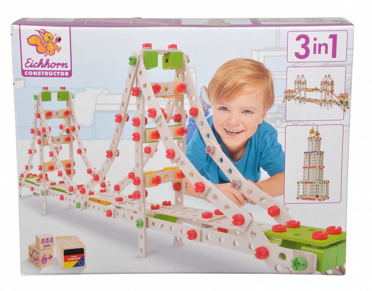 Klocki konstrukcyjne Constructor Golden Gate 444 elementy