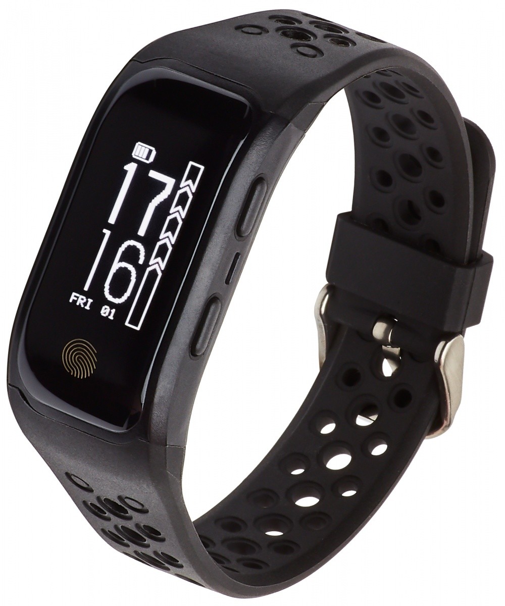 Smartband Fit 20 GPS czarny 