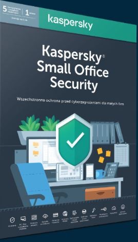 *Kaspersky Small Office Security 5 stacji + 1 Serwer 1 rok 