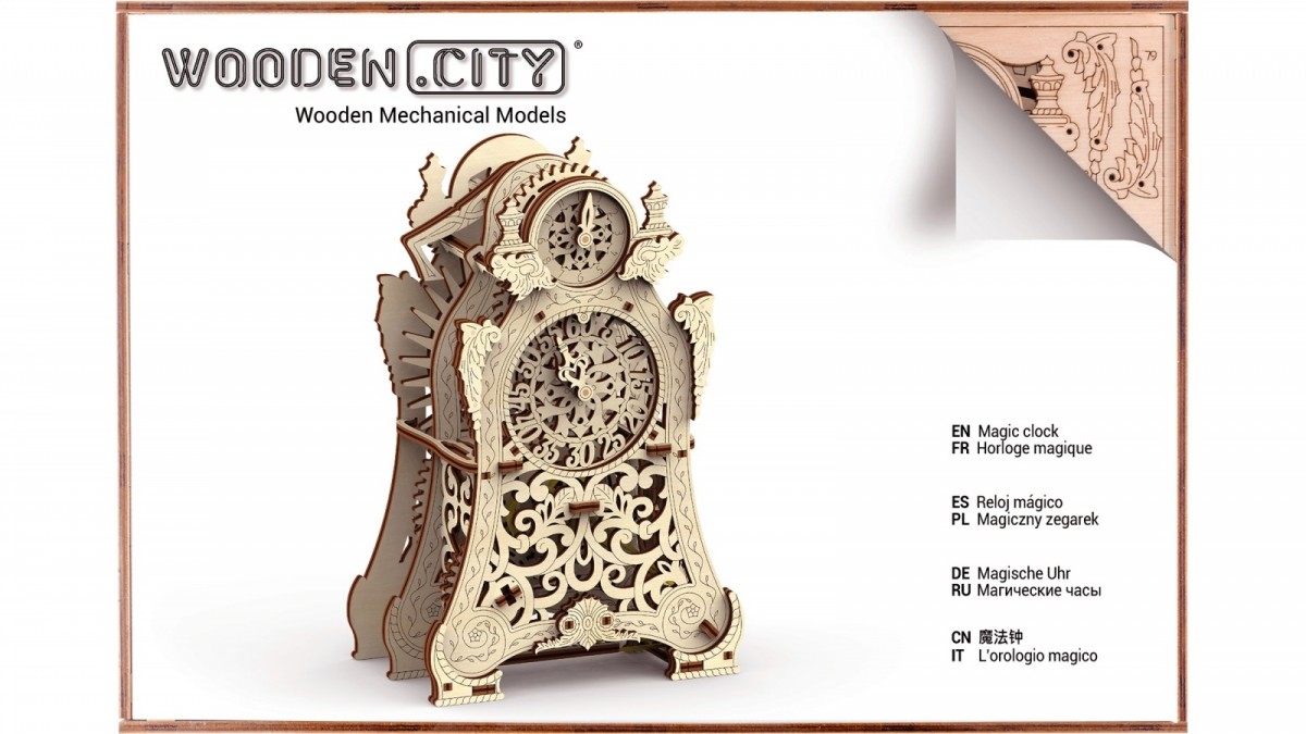 Puzzle 3D Magiczny Zegar