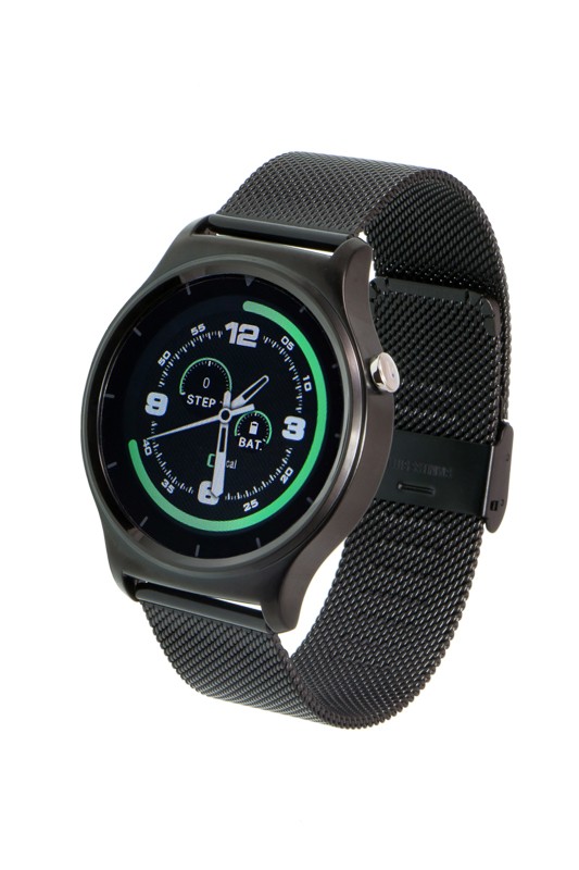 Smartwatch GT18 czarny stalowy 
