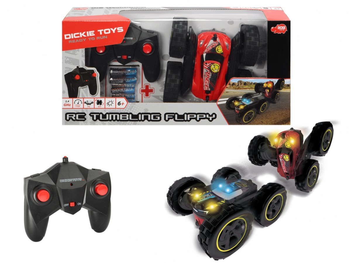 Pojazd RC Tumbling Flippy, 18 cm