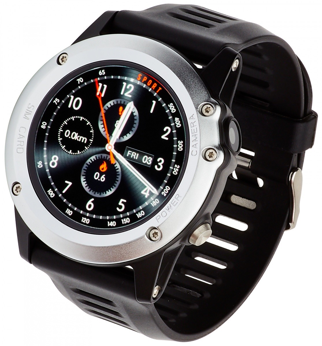 Smartwatch Expert 11W srebrny 