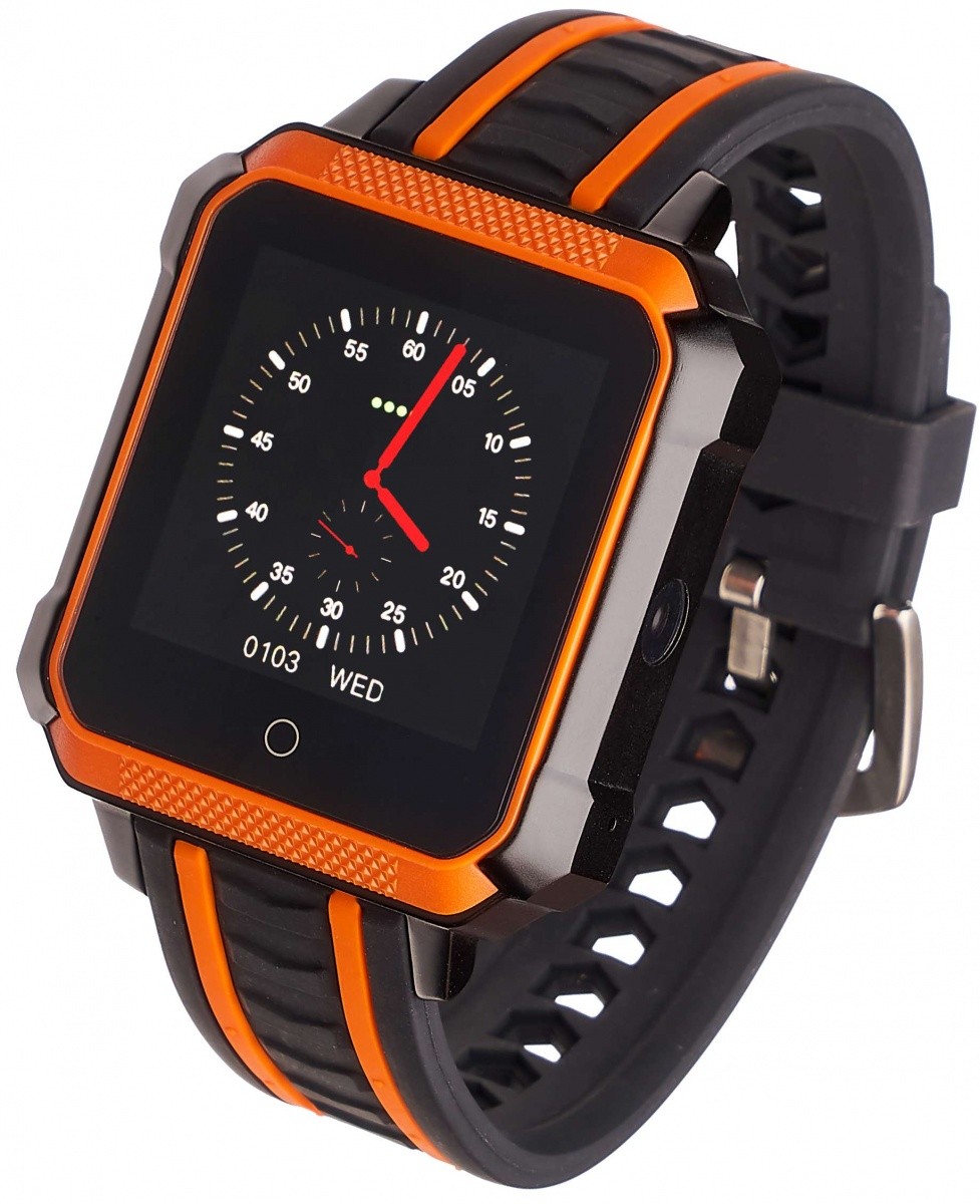 Smartwatch Expert Sport pomarańczowy 