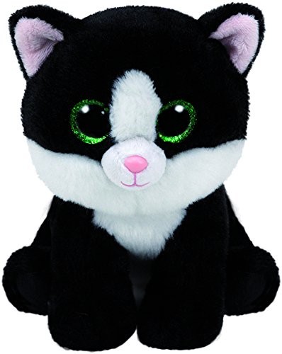 Maskotka TY Beanie Babies - Czarno-biały kot Ava 24 cm