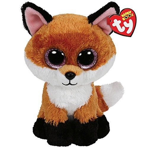 Maskotka TY Beanie Boos Slick - brązowy lis, 24 cm