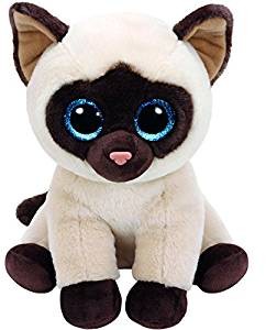 Maskotka TY Beanie Babies - Kot syjamski Jaden 24 cm Średni