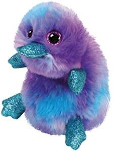 Maskotka TY Beanie Boos - Zappy, dziobak fioletowy 24 cm