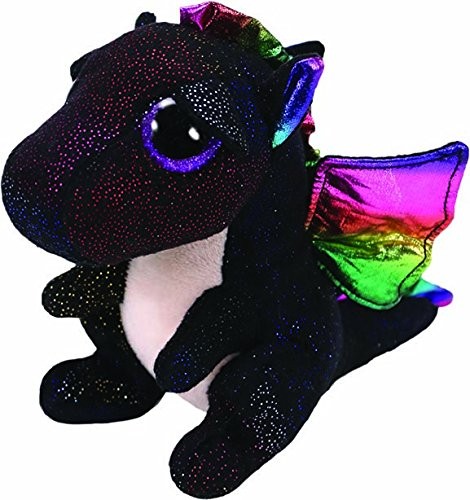 Maskotka TY Beanie Boos - Czarny smok Anora 15 cm