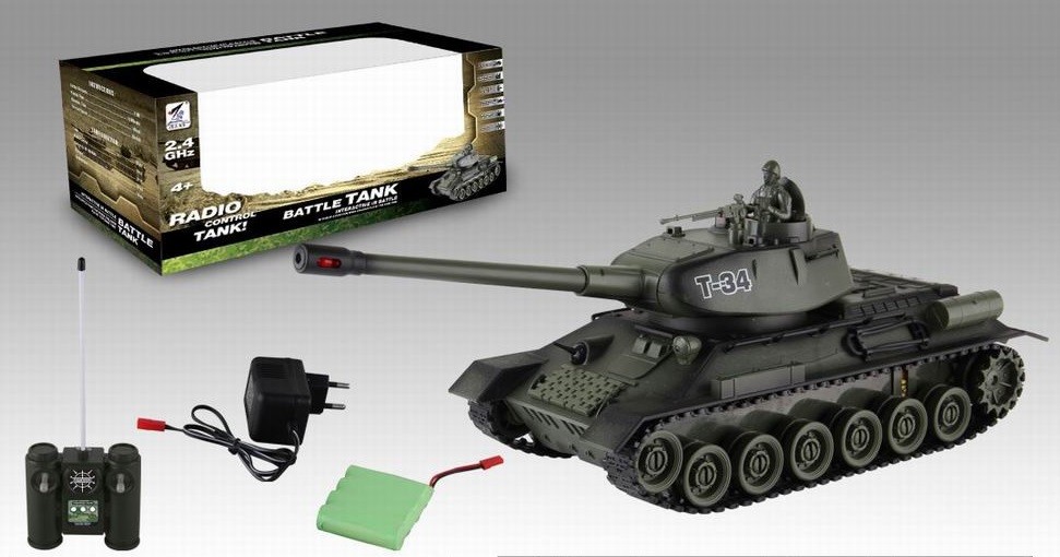 Pojazd RC Czołg walczący T-34