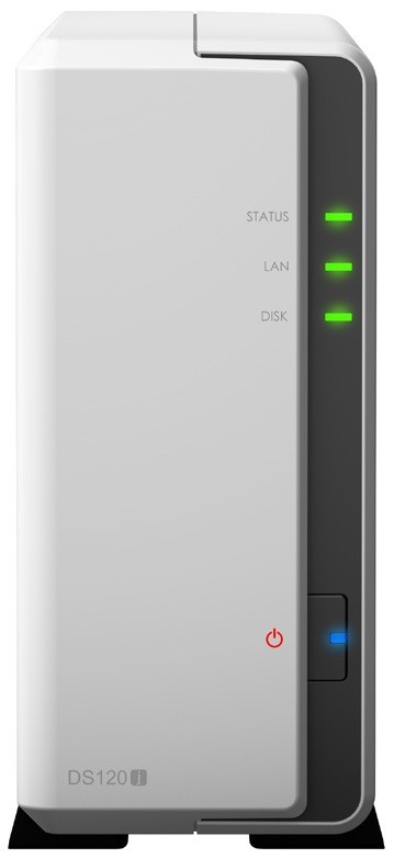 NAS DS120J 1x0HDD 800Mhz 512MB 1xGbE 2xUSB2.0