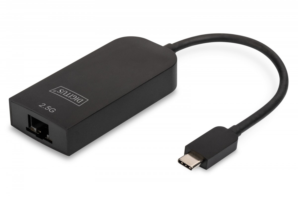 Karta sieciowa przewodowa USB 3.0 Typ C do RJ45 Gigabit Ethernet 2.5Gbps 10/100/1000/2500Mbps