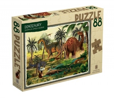 Puzzle Dinozaury