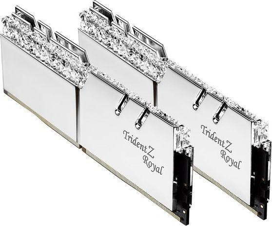 Pamięć do PC - DDR4 32GB (2x16GB) TridentZ Royal RGB 3200MHz CL14-14-14 XMP2 Silver 