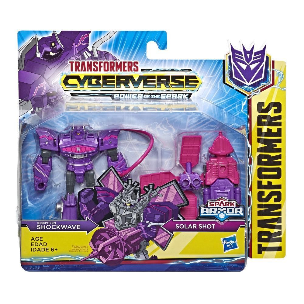 Figurka Transformers Cyberverse Spark Armor Shockwave