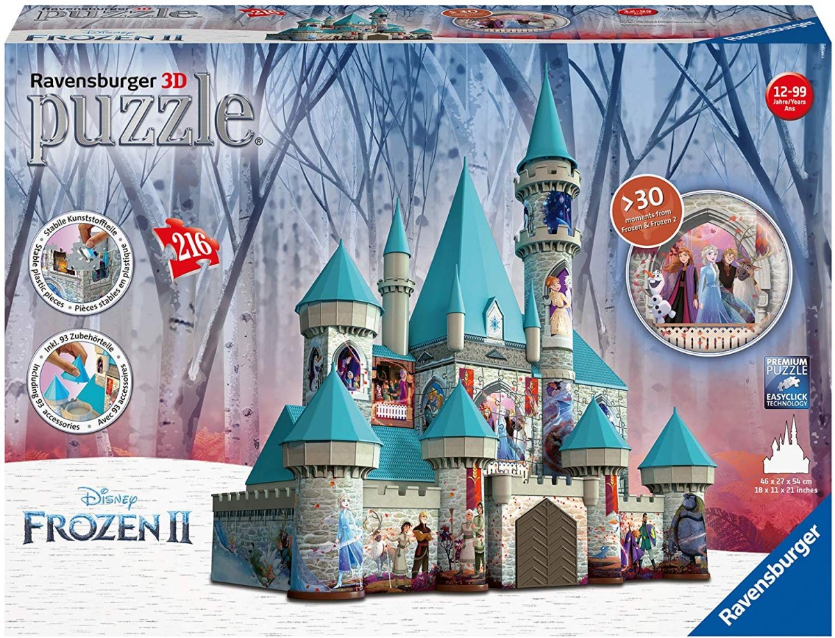 Puzzle 3D Frozen 2 Zamek 216 elementów