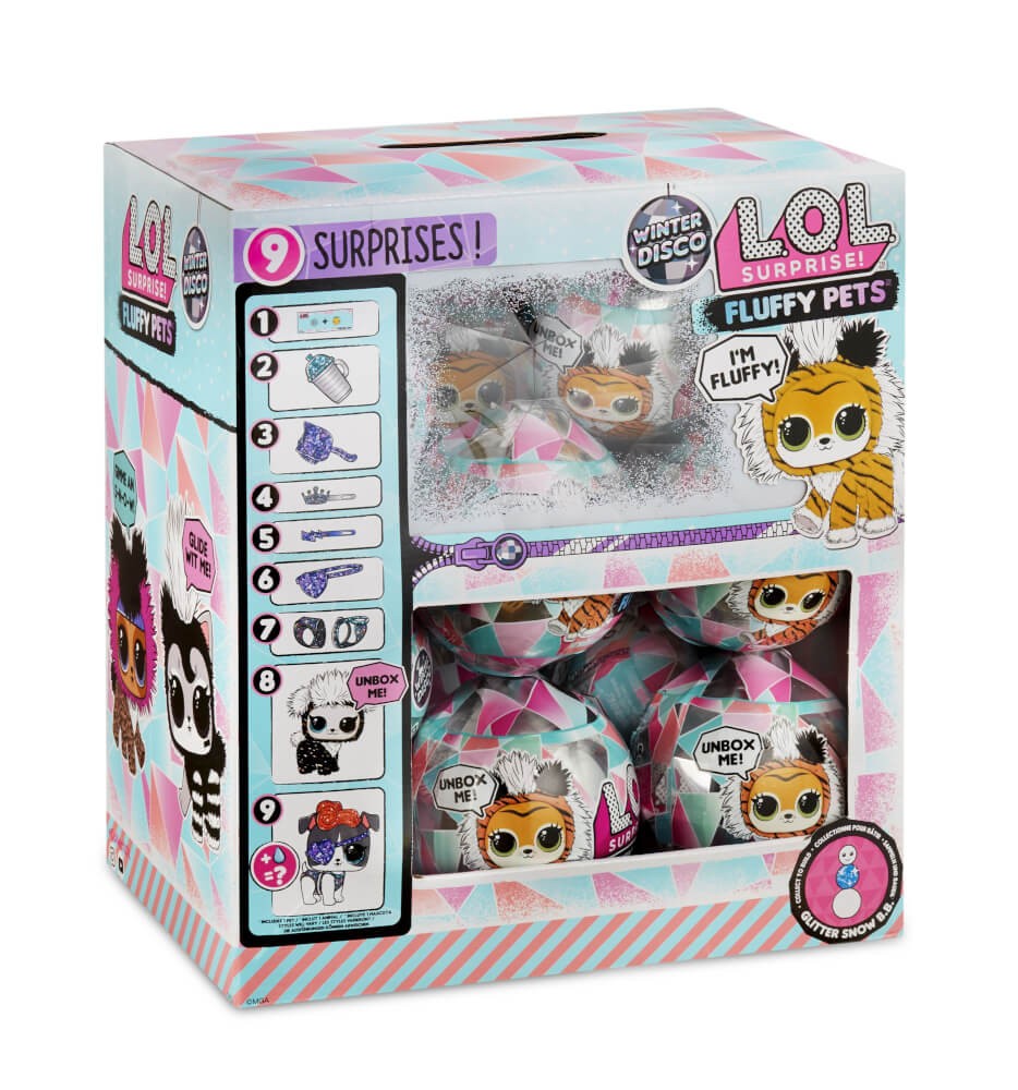 Figurki L.O.L. Surprise Fluffy Pets display 2x16 sztuk