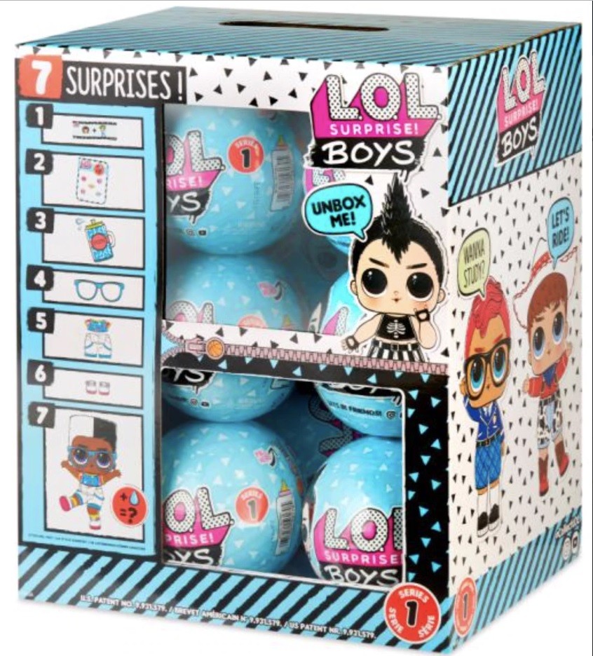 Figurki L.O.L. Surprise Boys display 25 sztuk