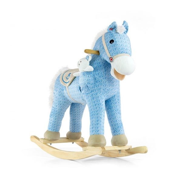 Konik na biegunach Pony Blue