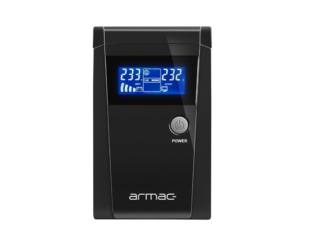 Zasilacz awaryjny Armac Line-In 650VA Office Pure Sine Wave LCD2 230v pl      metalowa oudowa 