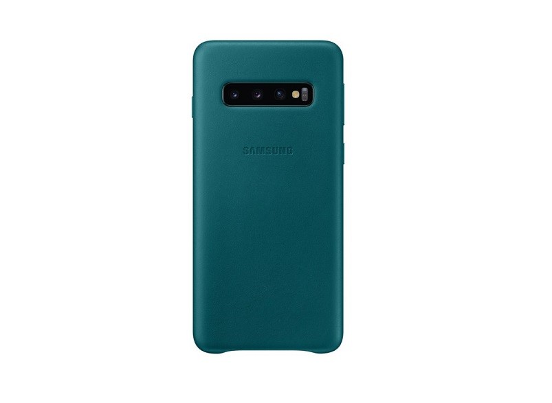 Etui Leather Cover Galaxy S10 Zielony