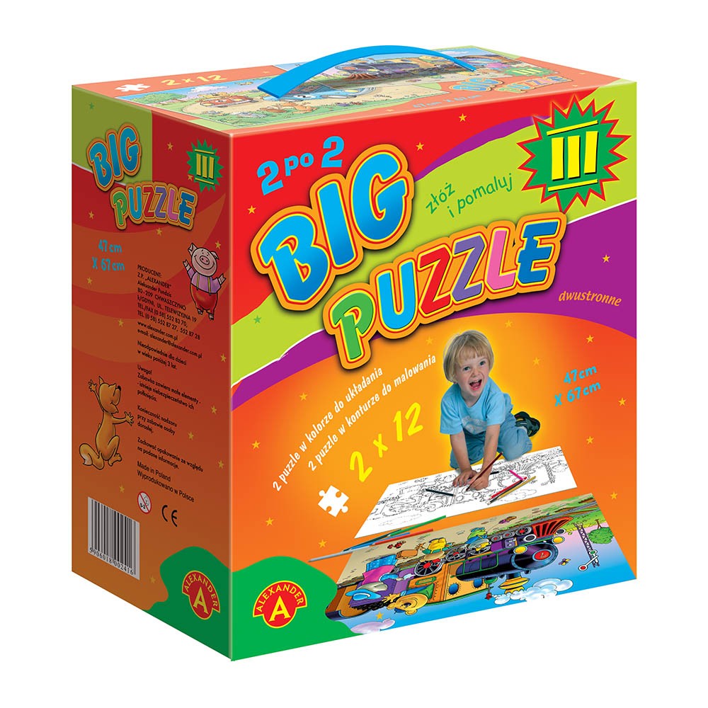 Puzzle Big III 24 Elementy