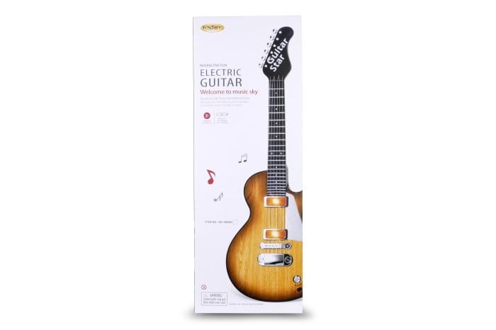 Gitara elektryczna z mikrofonem