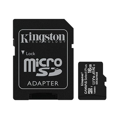 Karta pamięci microSD 16GB Canvas Select Plus 100MB/s Adapter