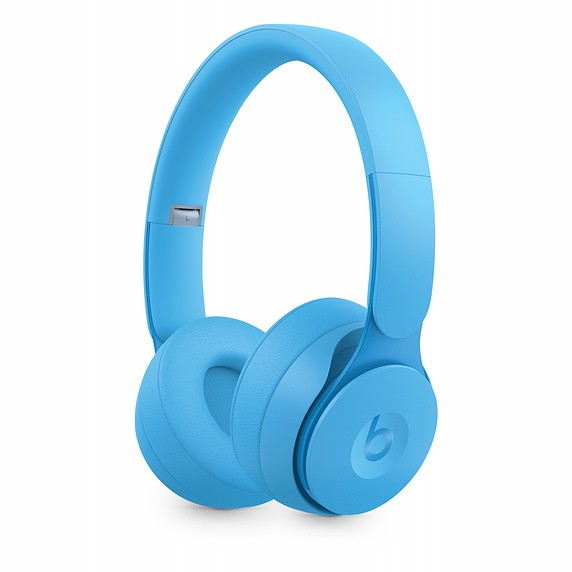 Słuchawki bezprzewodowe Beats Solo Pro Wireless z redukcją szumów - More Matte Collection - jasnoniebieskie