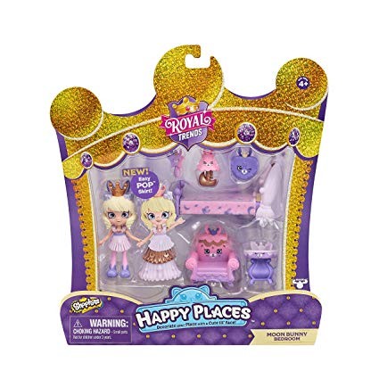 Shopkins Zestaw Moon Bunny Bedroom Happy Places Royal