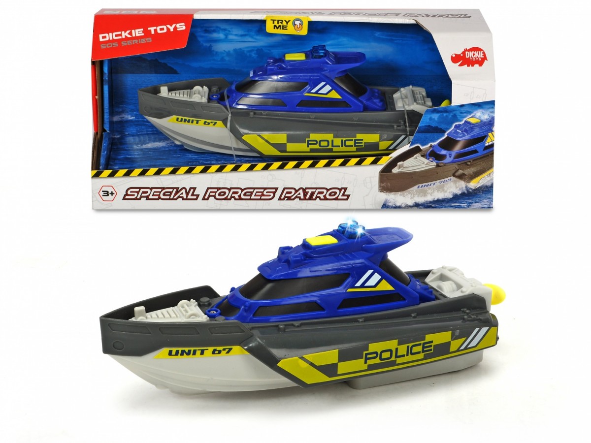 Pojazd Łódź SOS_N Służb Specjalnych, 24 cm