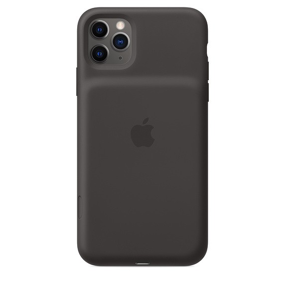 Etui Smart Battery Case do iPhonea 11 Pro Max z możliwością bezprzewodowego ładowania - czarne