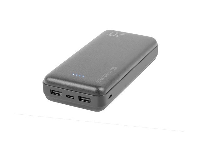 Power Bank Extreme Media Trevi 20000mAh 2x USB + 1x USB-C czarny 