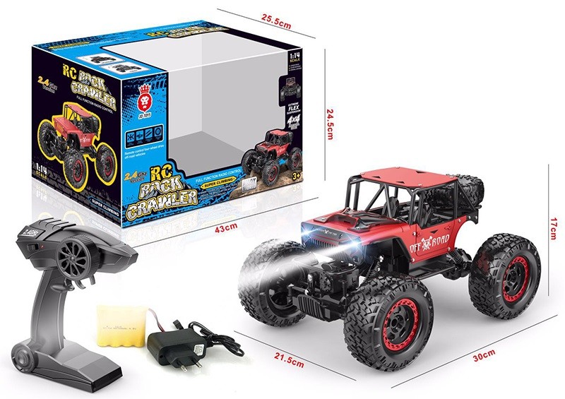 Samochód Jeep off road na radio