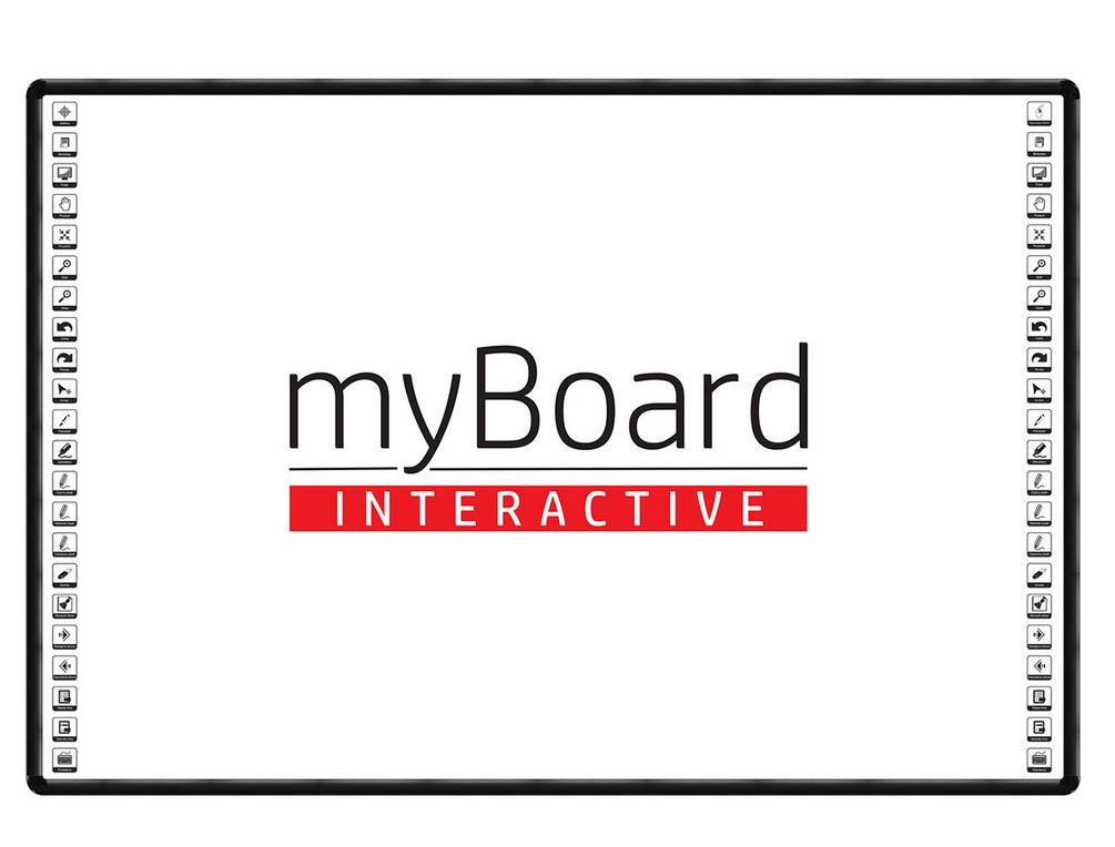 Tablica interaktywna myBoard 82 inch ceramic 4:3 4-touch, IB-82 C 