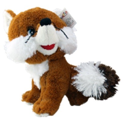 Maskotka Lisek Chytrusek II brązowy 25 cm