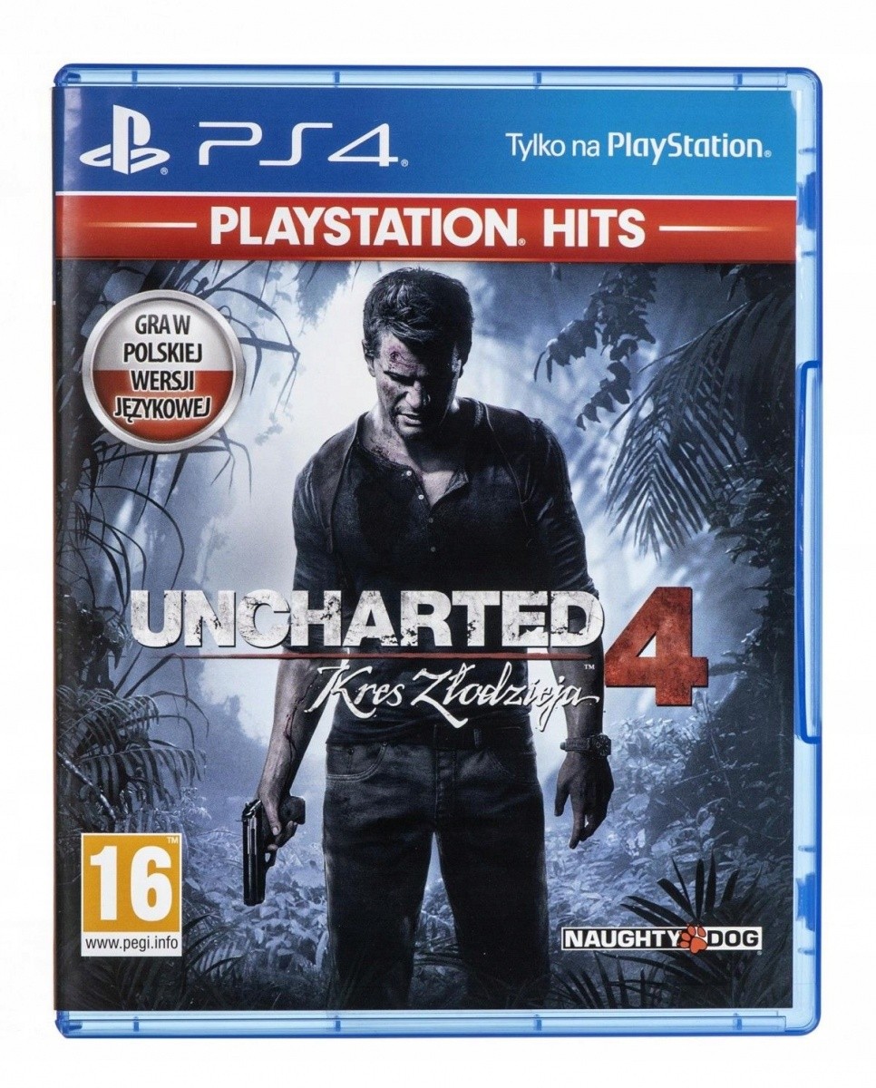 Gra PS4 Uncharted 4: Kres Złodzieja HITS