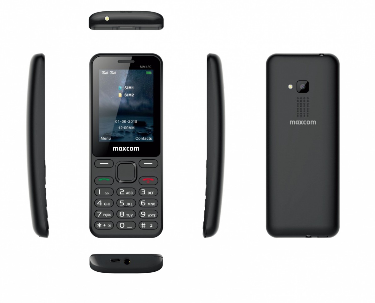 Telefon MM 139 DUAL SIM czarny 