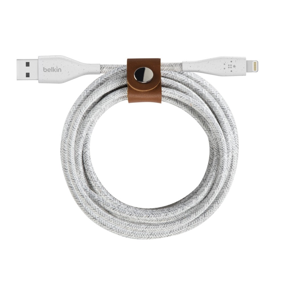 Kabel Lightning do USB-A DuraTek Plus 3 m biały