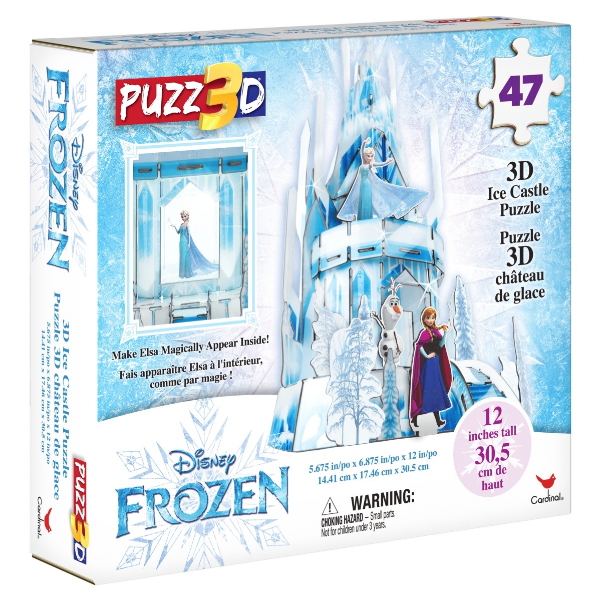 Puzzle 3D Frozen 2 ,47 elementów