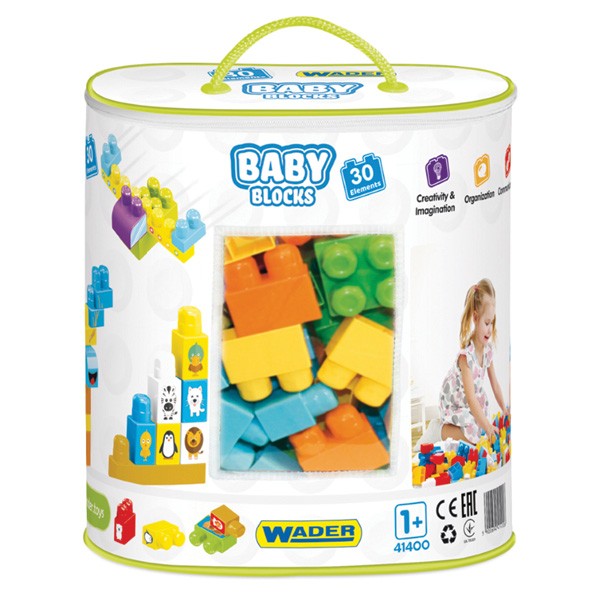 Baby Blocks Klocki torba 30 szt.